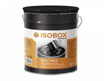 картинка Мастика гидроизоляционная Технониколь Isobox 22кг Центр Кровли