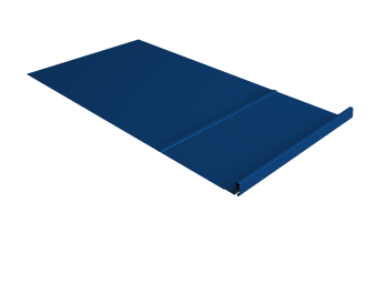 картинка Элемент обхода Кликфальц Pro правый 0,5 Satin RAL 5005 сигнальный синий Центр Кровли