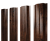 картинка Штакетник П-образный A с прямым резом 0,45 Print Elite Cherry Wood TwinColor Центр Кровли Штакетник П-образный A с прямым резом 0,45 Print Elite Cherry Wood TwinColor Центр Кровли