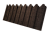 Профнастил С20A фигурный 0,45 Print Elite Antique Wood TwinColor Центр Кровли