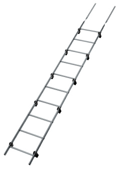 картинка Лестница кровельная Grand Line RAL 7040 2,76м Центр Кровли