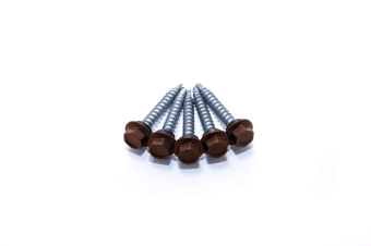 картинка Саморезы 4,8х35 RAL 8017 (GL PRO) Центр Кровли