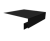 Планка околооконная сложная 200х50х12 (j-фаска) 0,45 Drap-double TX RAL 9005 черный (3м) Центр Кровли