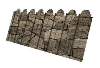 картинка Профнастил C10A фигурный 0,45 Print Elite King Stone TwinColor Центр Кровли
