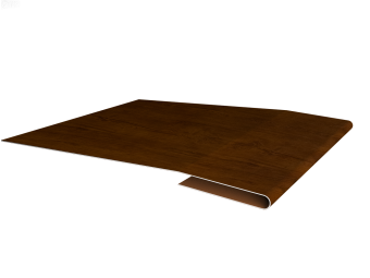 картинка Планка начальная 0,45 Print Premium Golden Wood Intense FTC (2м) Центр Кровли