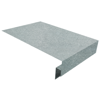 картинка Планка околооконная сложная 250х50х18 (j-фаска) 0,45 Zn (2м) Центр Кровли