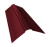 Планка конька фигурного 150x150 0,5 Satin Matt RAL 3005 красное вино (3м) Центр Кровли