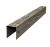 Планка опорная составная внутренняя для забора жалюзи Palermo 0,45 Print Elite Nordic Wood TwinColor (1,8м) Центр Кровли