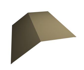 фото Планка конька плоского 190х190 0,4 PE с пленкой RAL 1014 слоновая кость (3м) Центр Кровли картинка Планка конька плоского 190х190 0,4 PE с пленкой RAL 1014 слоновая кость (3м) Центр Кровли