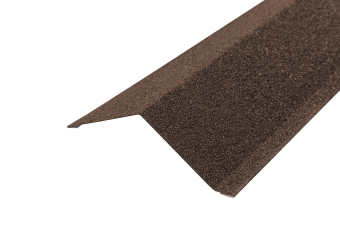 картинка Планка карнизная большая для композитной черепицы Grand Line капучино (1,25м) Центр Кровли