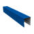картинка Планка боковая для забора из сайдинга (Квадро брус, Вертикаль) 0,5 Satin RAL 5005 сигнальный синий (2м) Центр Кровли Планка боковая для забора из сайдинга (Квадро брус, Вертикаль) 0,5 Satin RAL 5005 сигнальный синий (2м) Центр Кровли