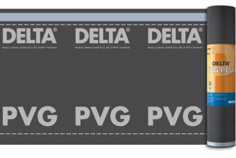 картинка Пленка гидро-пароизоляционная Delta-PVG Plus, с двумя зонами проклейки (75м2) Центр Кровли
