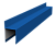 Планка опорная составная внешняя для забора жалюзи Palermo 0,45 PE RAL 5005 сигнальный синий (1,8м) Центр Кровли