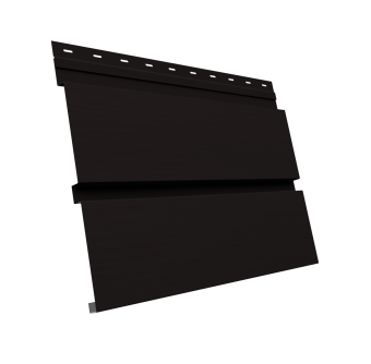 картинка Квадро брус 3D 0,5 PurPro Matt 275 с пленкой RAL 9005 черный Центр Кровли