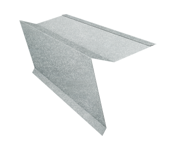 фото Планка ветровая для мягкой кровли 60х30х90 Фартук фронтонный S5 0,45 Zn (2м) Центр Кровли картинка Планка ветровая для мягкой кровли 60х30х90 Фартук фронтонный S5 0,45 Zn (2м) Центр Кровли