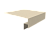 Планка околооконная сложная Экобрус Grand Line 250х50х25 0,45 Print Elite Milky Wood TwinColor (3м) Центр Кровли