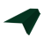 Планка капельник 100х55 0,5 Satin Matt TX RAL 6005 зеленый мох (2м) Центр Кровли