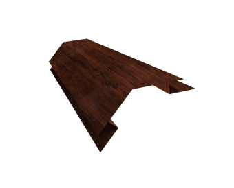 картинка Угол внешний сложный 75х75 135 градусов 0,45 Print Elite Cherry Wood TwinColor (2м) Центр Кровли