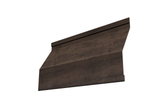 картинка Ламель забора жалюзи Milan Slim 0,45 Print-Double Premium с пленкой Antique Wood Центр Кровли