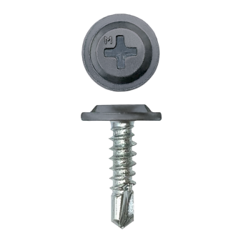 фото Саморез ПШС Daxmer Pro 4,2х16 (1000 шт) шлиц PH2 RAL 7004 Центр Кровли картинка Саморез ПШС Daxmer Pro 4,2х16 (1000 шт) шлиц PH2 RAL 7004 Центр Кровли