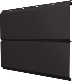 картинка ЭкоБрус new Grand Line 0,45 PE-Double RR 32 темно-коричневый Центр Кровли