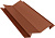 Планка угла внутреннего сложного 135 градусов Экобрус Grand Line 0,5 Сатин матовый RAL 8004 терракота (3м) Центр Кровли