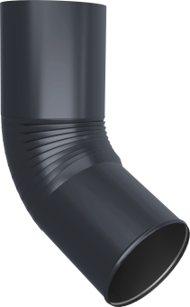 картинка Колено стока Optima 150 мм RAL 7024 Центр Кровли