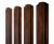 Штакетник Прямоугольный фигурный 0,45 Print Premium Cherry Wood Fresh TwinColor Центр Кровли