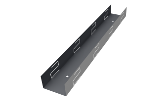 фото Крепежный вкладыш универсальный жалюзи Milan 0,5 Satin RAL 7024 мокрый асфальт (2м) Центр Кровли картинка Крепежный вкладыш универсальный жалюзи Milan 0,5 Satin RAL 7024 мокрый асфальт (2м) Центр Кровли