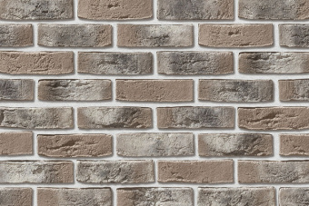 картинка Рядовая плитка Leonardo Stone Дижон гипс 403 с расшивкой 1,2 см Центр Кровли