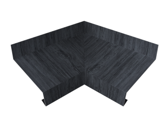 фото Угол отлива внутренний 50 0,45 Print Premium с пленкой Grey Wood TwinColor Центр Кровли картинка Угол отлива внутренний 50 0,45 Print Premium с пленкой Grey Wood TwinColor Центр Кровли