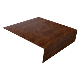 картинка Планка околооконная простая 200х50 0,45 Print-Double Premium Cherry Wood Fresh (2м) Центр Кровли