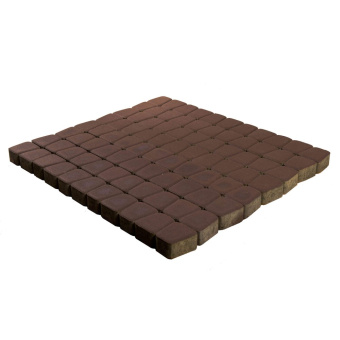 картинка Плитка тротуарная Классико круговая Коричневый h60 73х110х115 Центр Кровли