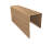 Планка П-образная заборная 17 0,45 Print Elite Honey Wood TwinColor (3м) Центр Кровли