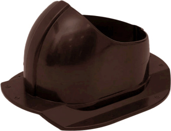 картинка Элемент проходной Gervent для кровли Каскад коричневый Центр Кровли