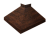 Угол отлива внешний 100 0,45 Print-Double Premium с пленкой Cherry Wood Dark F Центр Кровли