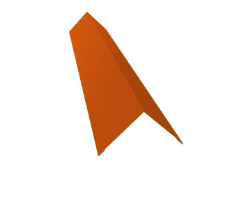 фото Угол внешний 110х110 0,45 PE с пленкой RAL 2004 оранжевый (2м) Центр Кровли картинка Угол внешний 110х110 0,45 PE с пленкой RAL 2004 оранжевый (2м) Центр Кровли