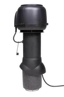 картинка Вентилятор Vilpe Е120 P 125/500 черный Центр Кровли