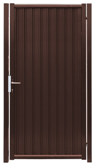 картинка Калитка Estet 2,0х1 RAL 8017 Центр Кровли