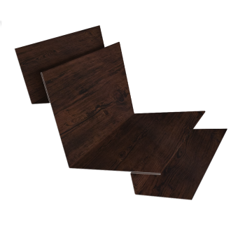 картинка Угол внутренний сложный 90 град. 0,45 Print Elite Cherry Wood TwinColor (2м) Центр Кровли
