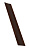 Крепежная планка жалюзи Milan, Milan Slim, Tokyo 0,45 Print Elite Cherry Wood TwinColor (3м) Центр Кровли