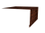 Планка околооконная простая 250х75 0,45 Print Elite Cherry Wood TwinColor (2м) Центр Кровли