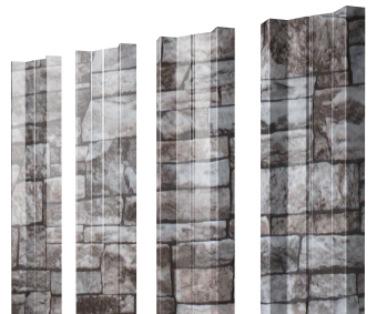 фото Штакетник М-образный А с прямым резом 0,45 Print Elite Fine Stone TwinColor Центр Кровли картинка Штакетник М-образный А с прямым резом 0,45 Print Elite Fine Stone TwinColor Центр Кровли