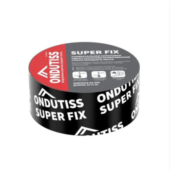 картинка Лента Ондутис SuperFix универсальная акриловая односторонняя армированная (60ммx25м) Центр Кровли