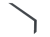 Планка карнизная для мягкой кровли 135х50 0,5 Satin Matt RAL 7024 мокрый асфальт (3м) Центр Кровли