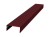 Крышка 30х20 жалюзи Texas 0,5 Satin RAL 3005 красное вино (3м) Центр Кровли