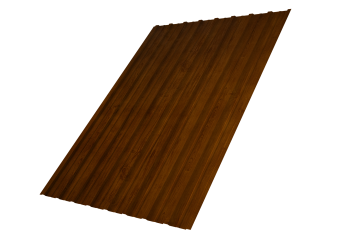 картинка Профнастил С10A 0,45 Print Premium Golden Wood Intense FTC Центр Кровли