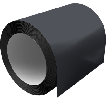 фото Отмотка Grand Line с внутренним диаметром намотки 500мм 0,4 PE-Double с пленкой RAL 7024 мокрый асфальт Центр Кровли картинка Отмотка Grand Line с внутренним диаметром намотки 500мм 0,4 PE-Double с пленкой RAL 7024 мокрый асфальт Центр Кровли