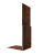 Планка приемная оконная 0,4 Print Premium Cherry Wood Fresh TwinColor (3м) Центр Кровли