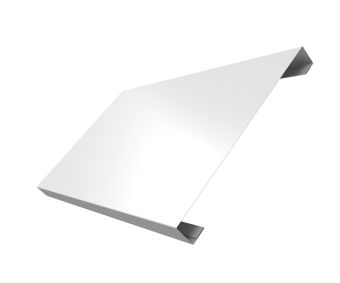 фото Ламель лицевая 200 забора жалюзи Texas 0,45 PE-Double с пленкой RAL 9003 сигнальный белый Центр Кровли картинка Ламель лицевая 200 забора жалюзи Texas 0,45 PE-Double с пленкой RAL 9003 сигнальный белый Центр Кровли